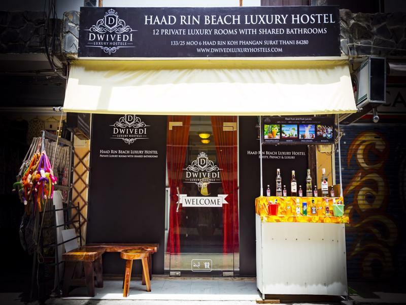 Haad Rin Beach Luxury Hostel Bagian luar foto